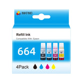 664 EcoTank 4-colour Multipack